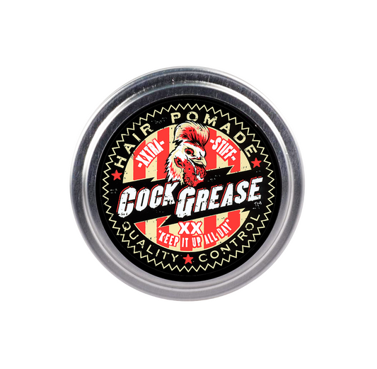 Cock Grease, Xxtra Stiff XX, Hair Styling Pomade, Medium Hold, 100 g