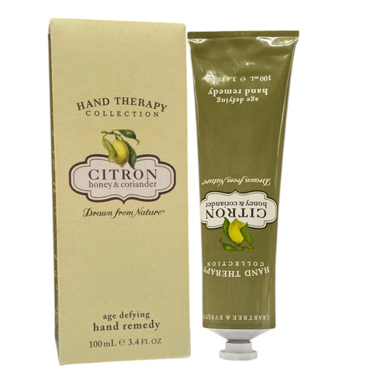 Crabtree & Evelyn, Citron, Honey & Coriander, Age-Defying, Hand Cream, 100 g