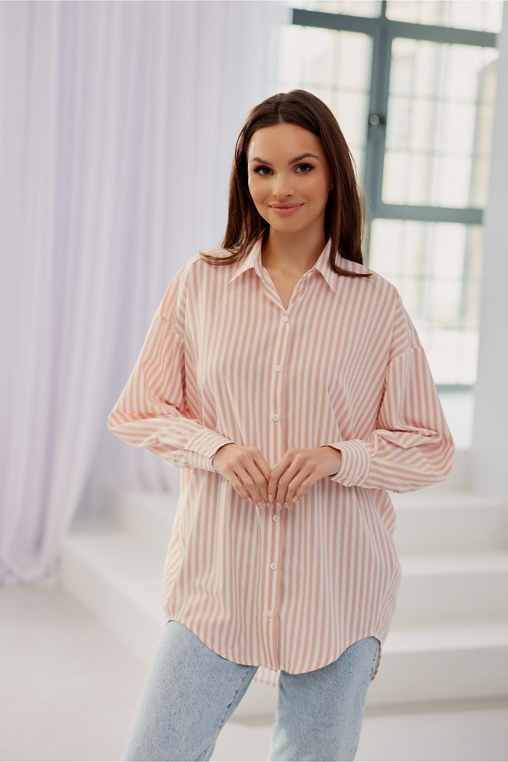  Long sleeve shirt model 192576 Roco Fashion 