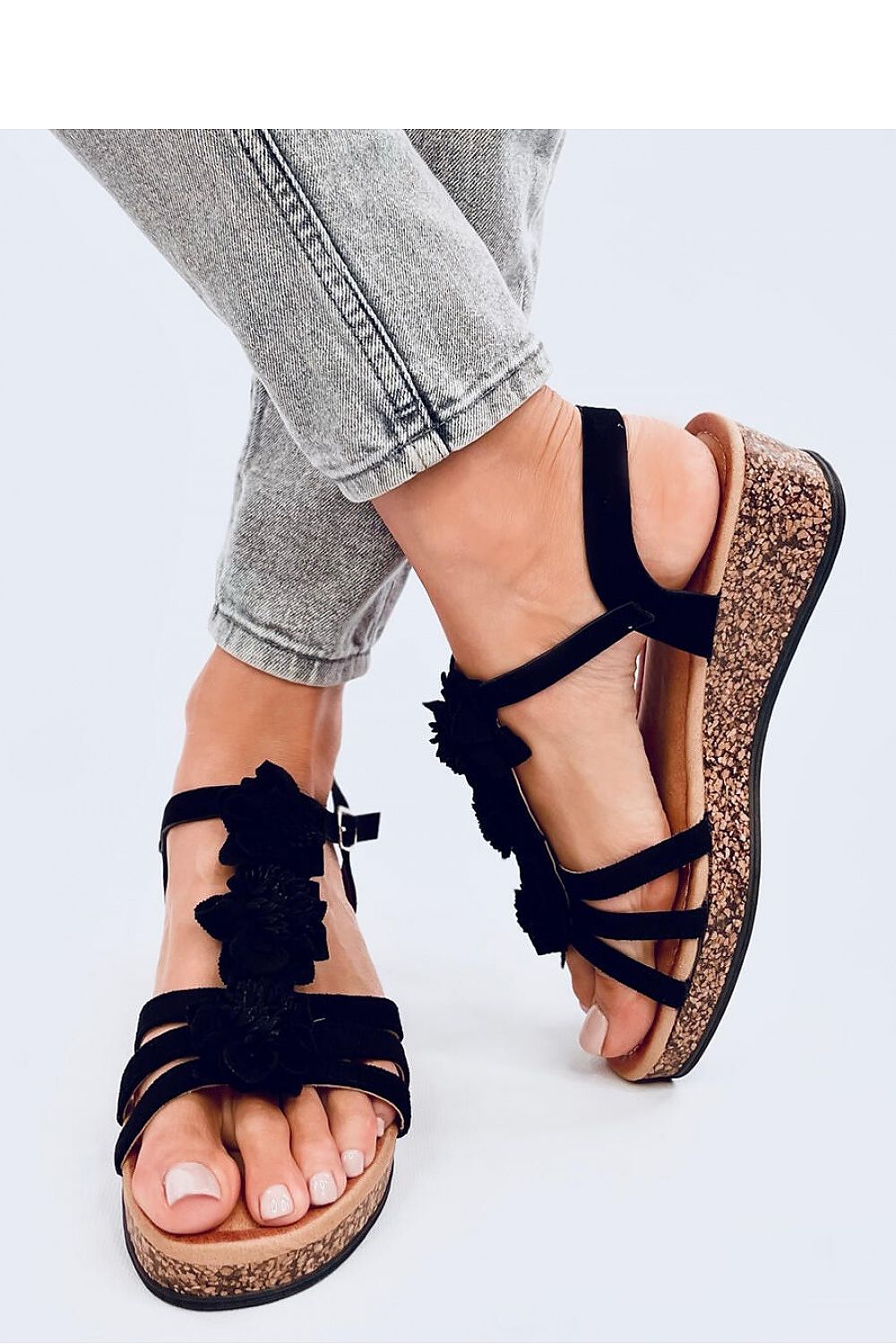  Heel sandals model 195143 Inello 