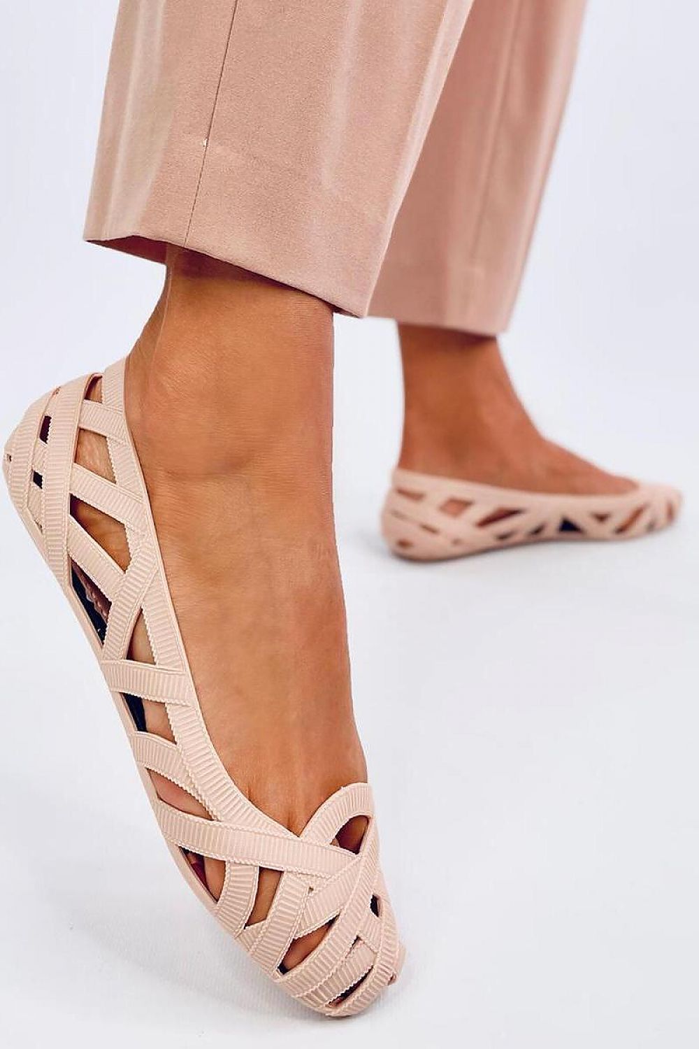  Rubber ballet flats model 195531 Inello 