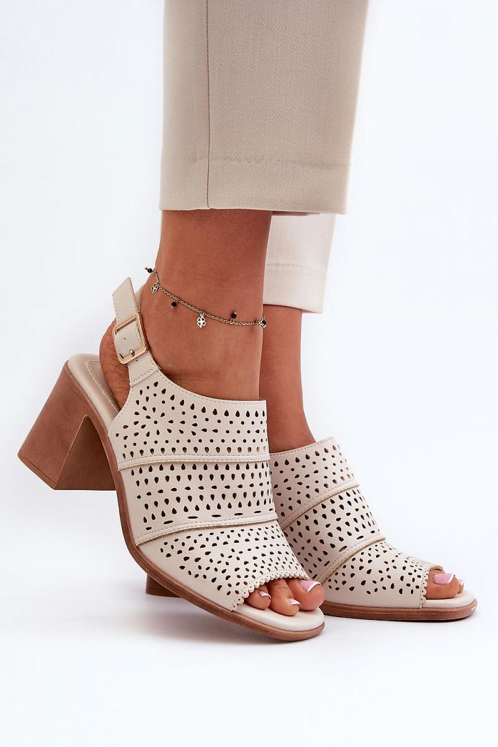  Heel sandals model 195749 Step in style 