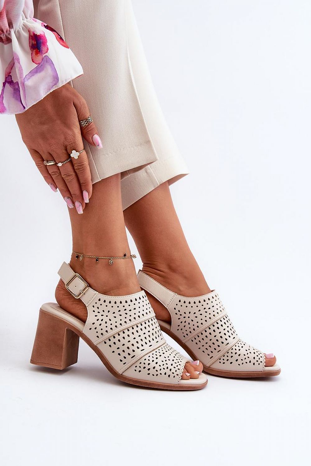  Heel sandals model 195749 Step in style 