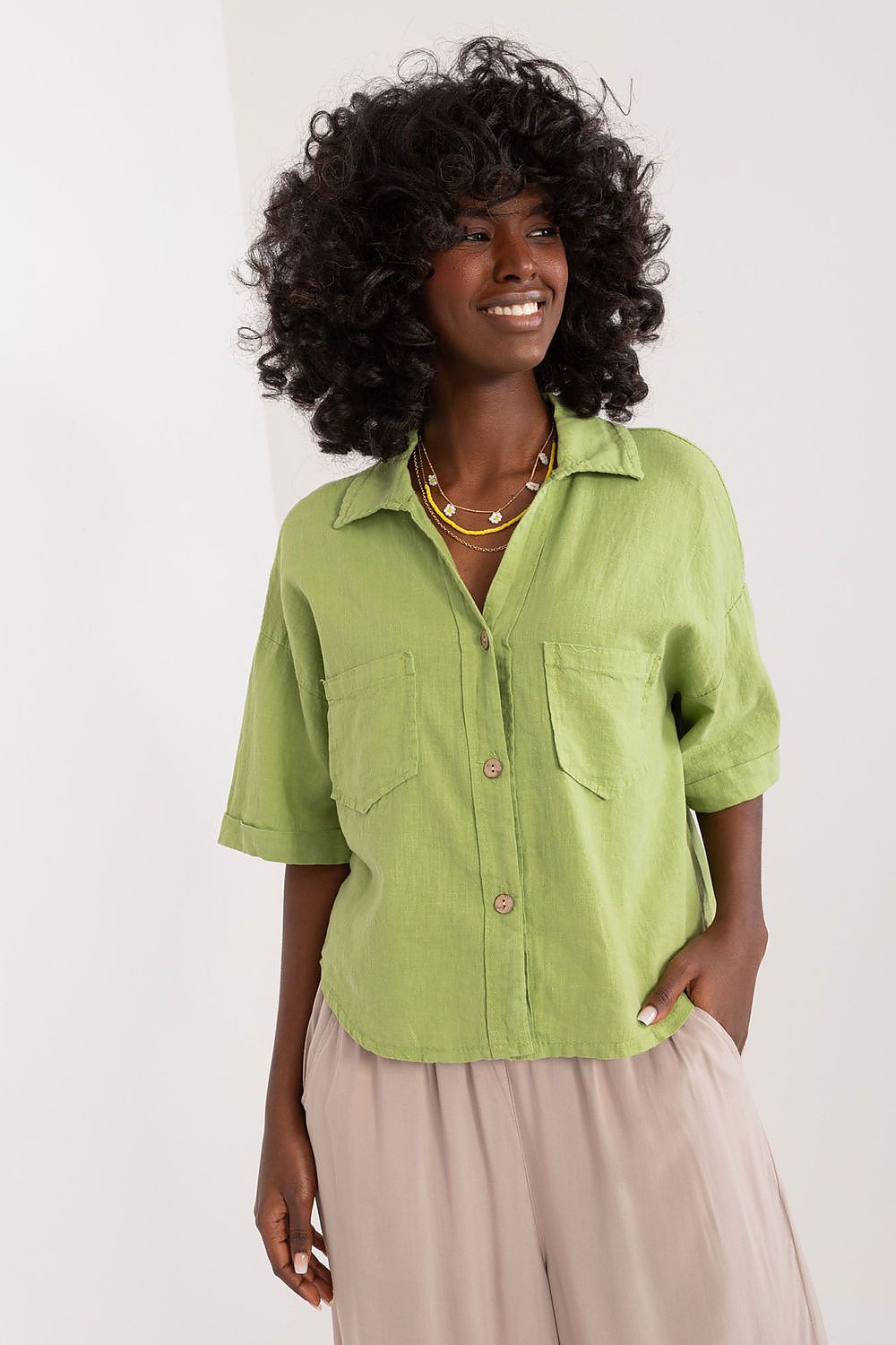 Short sleeve shirt model 196483 Italy Moda 