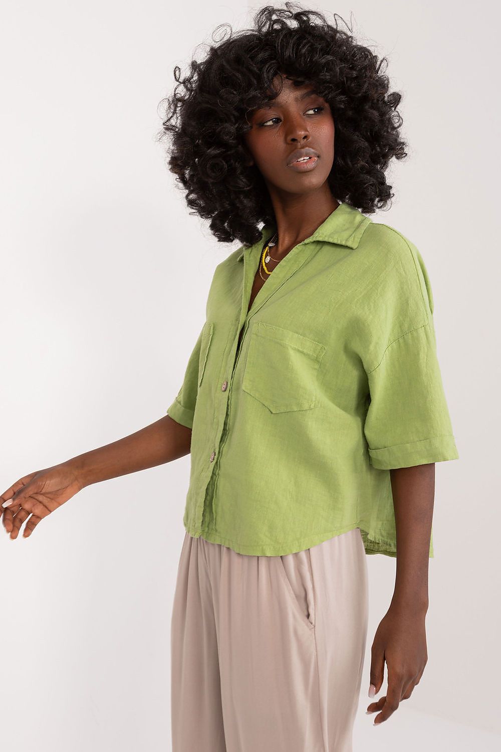  Short sleeve shirt model 196483 Italy Moda 