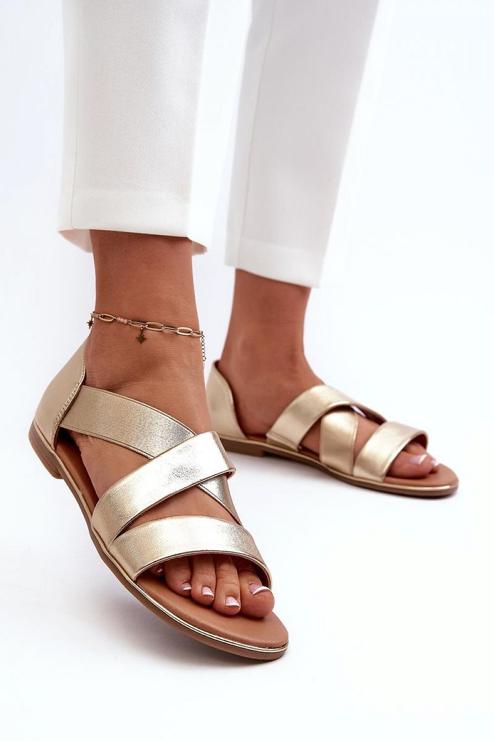  Sandals model 198198 Step in style 