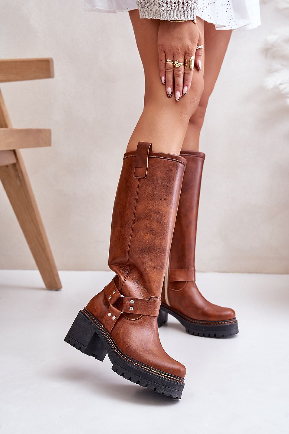  Heel boots model 201306 Step in style 