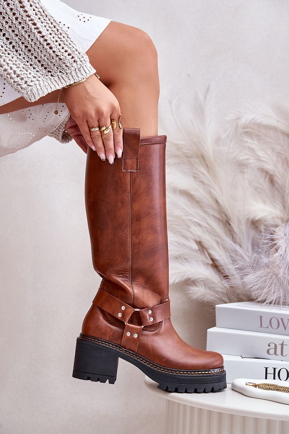  Heel boots model 201306 Step in style 