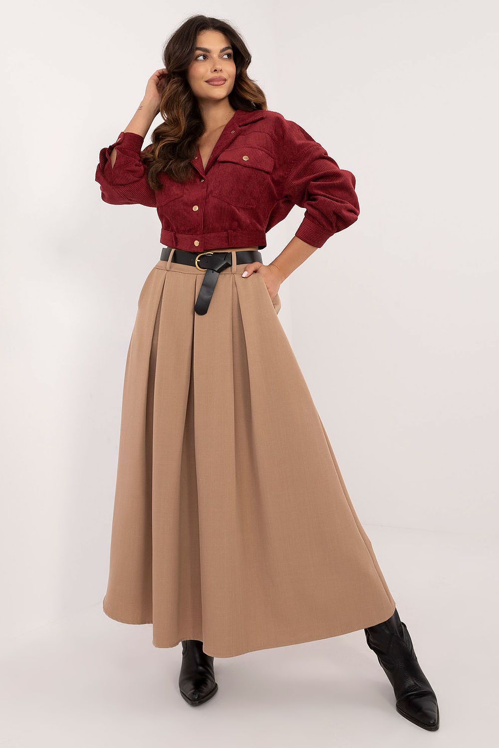  Long skirt model 201609 Italy Moda 