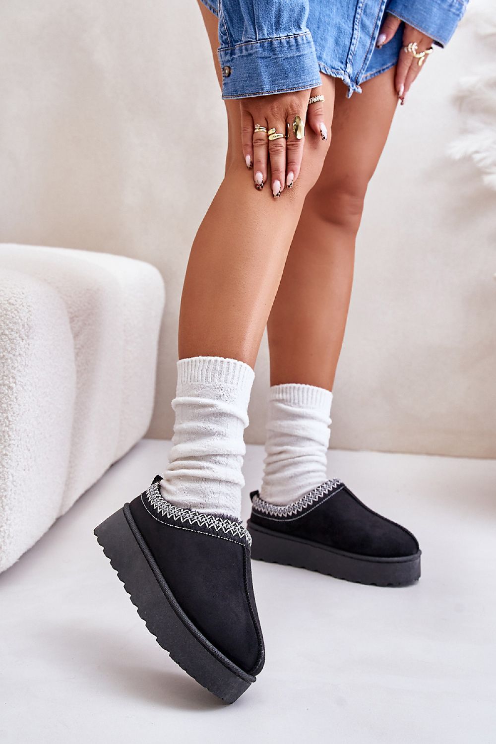  Snow boots model 202204 Step in style 