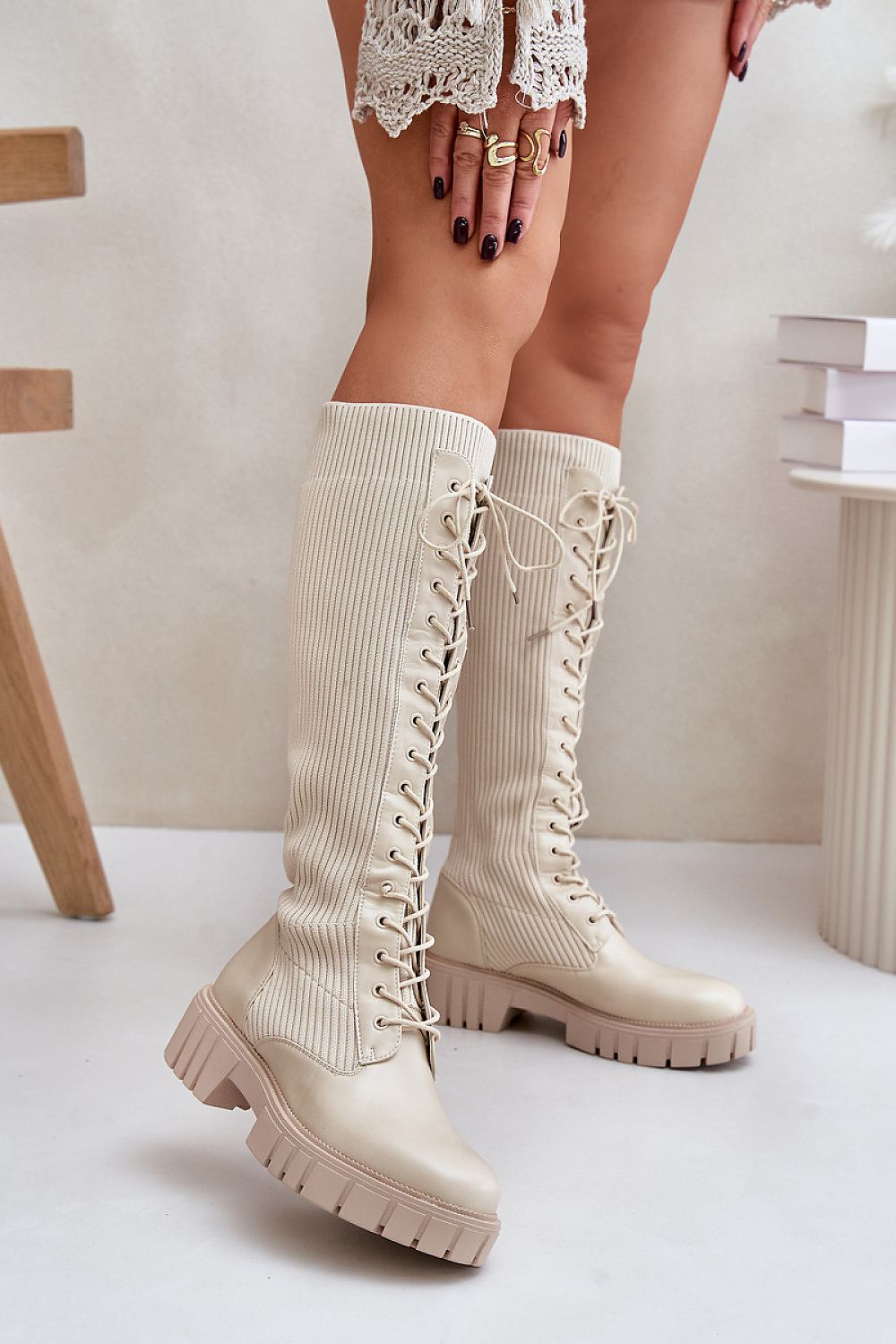  Thigh-Hight Boots model 202731 Step in style 