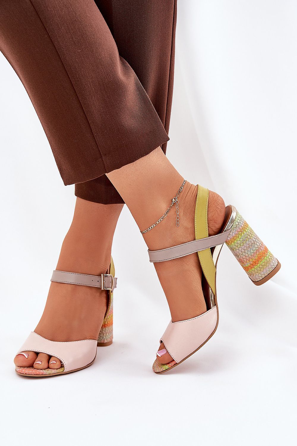  Heel sandals model 211949 Step in style 