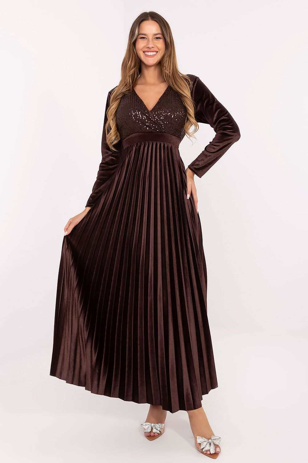  Long dress model 220046 Italy Moda 