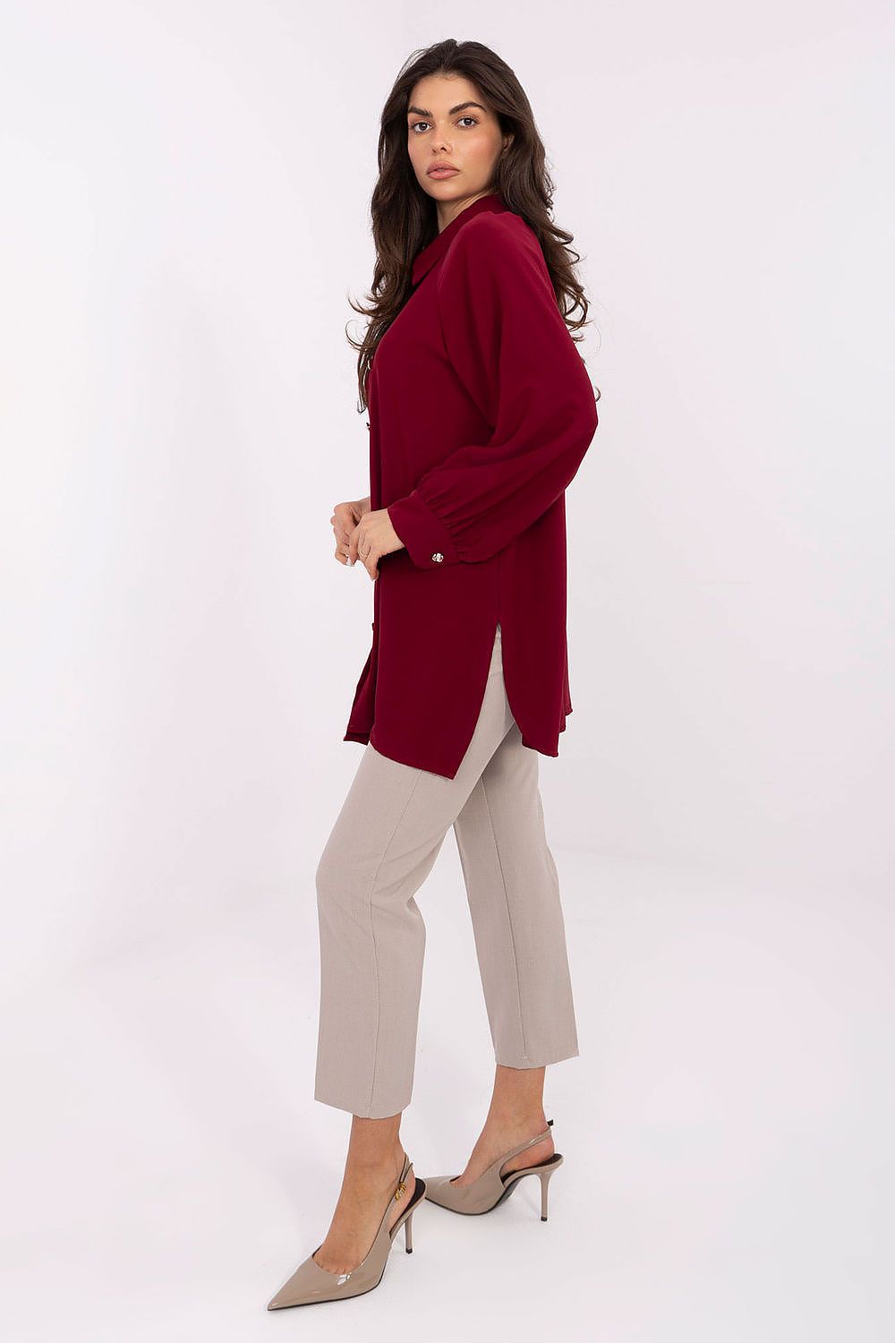  Long sleeve shirt model 221398 Factory Price 