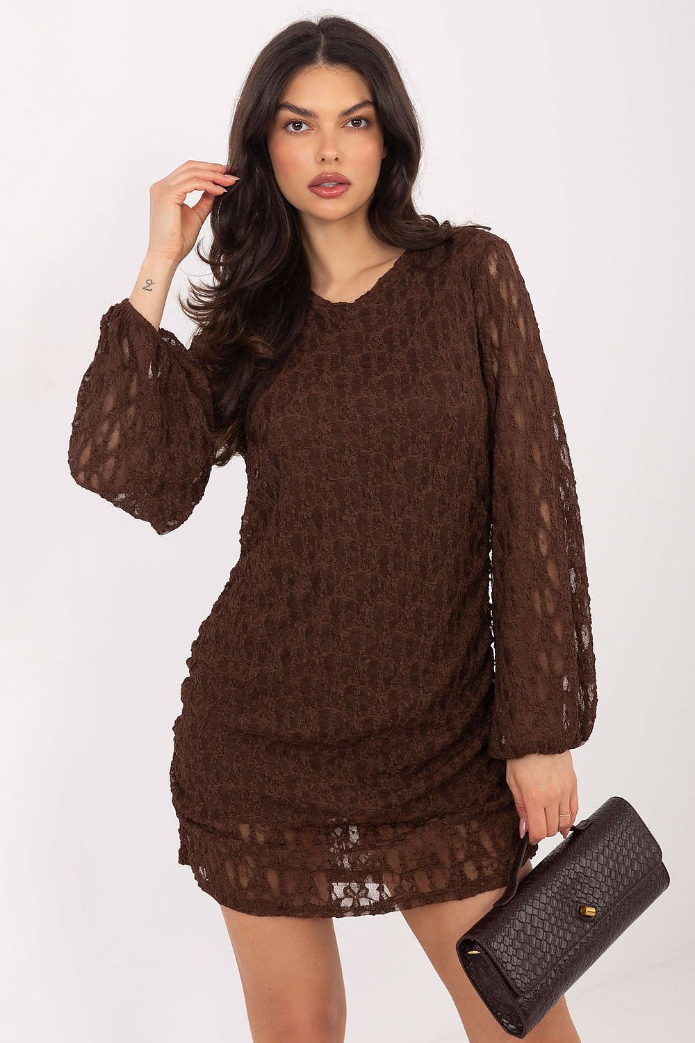  Short dress model 222591 Italy Moda 