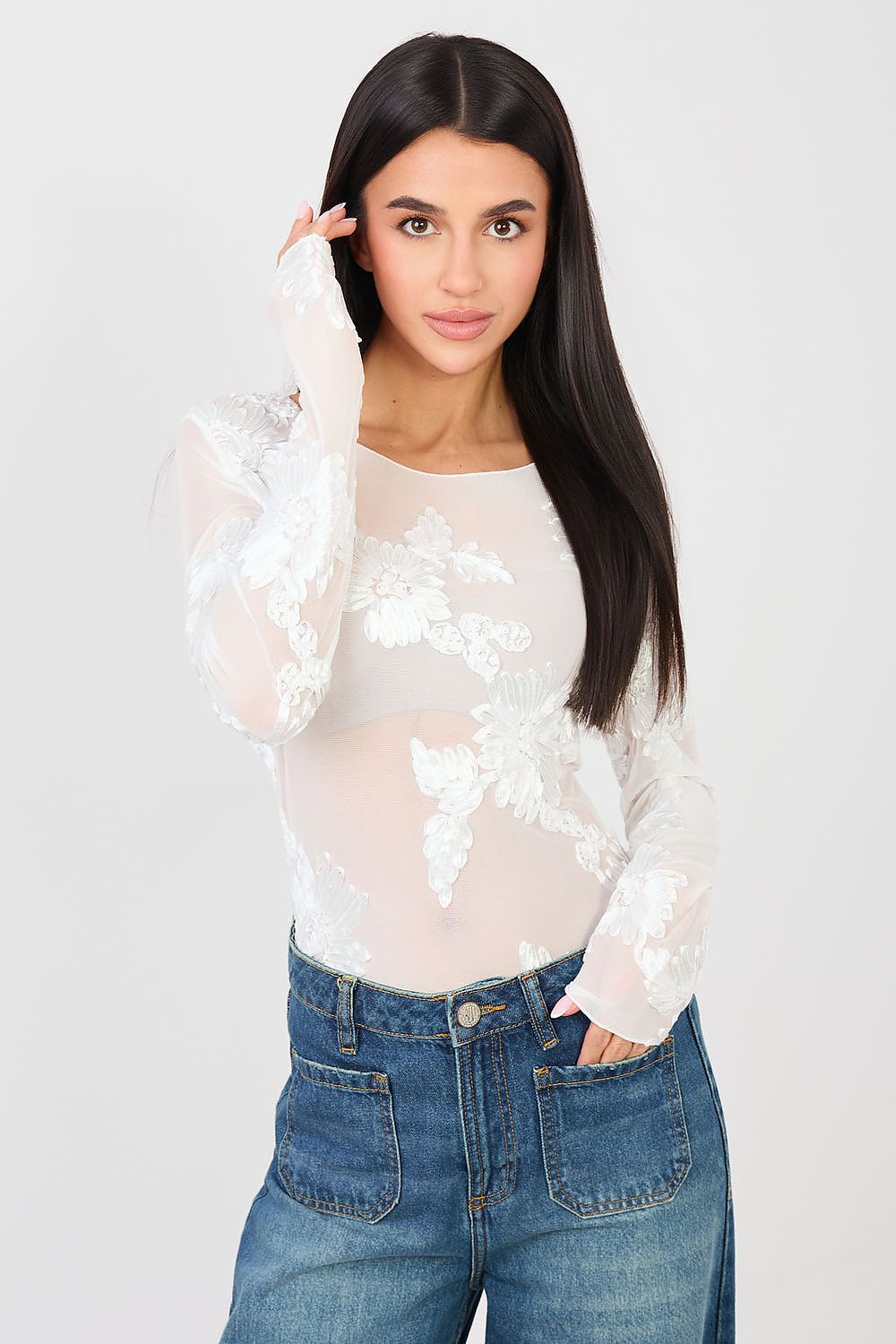  Blouse model 223381 Italy Moda 