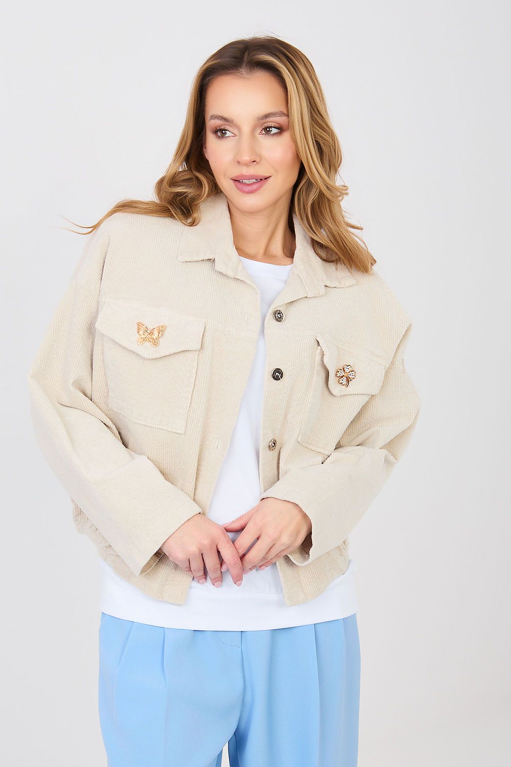  Corduroy jacket model 224979 Rue Paris 