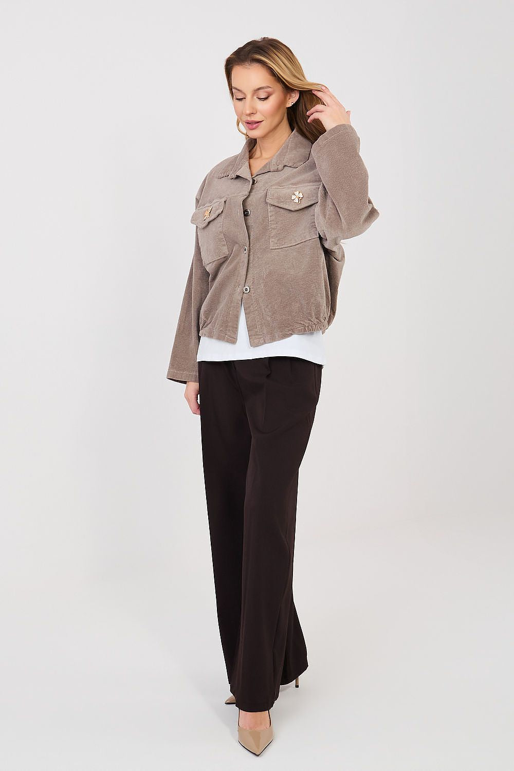  Corduroy jacket model 224980 Rue Paris 