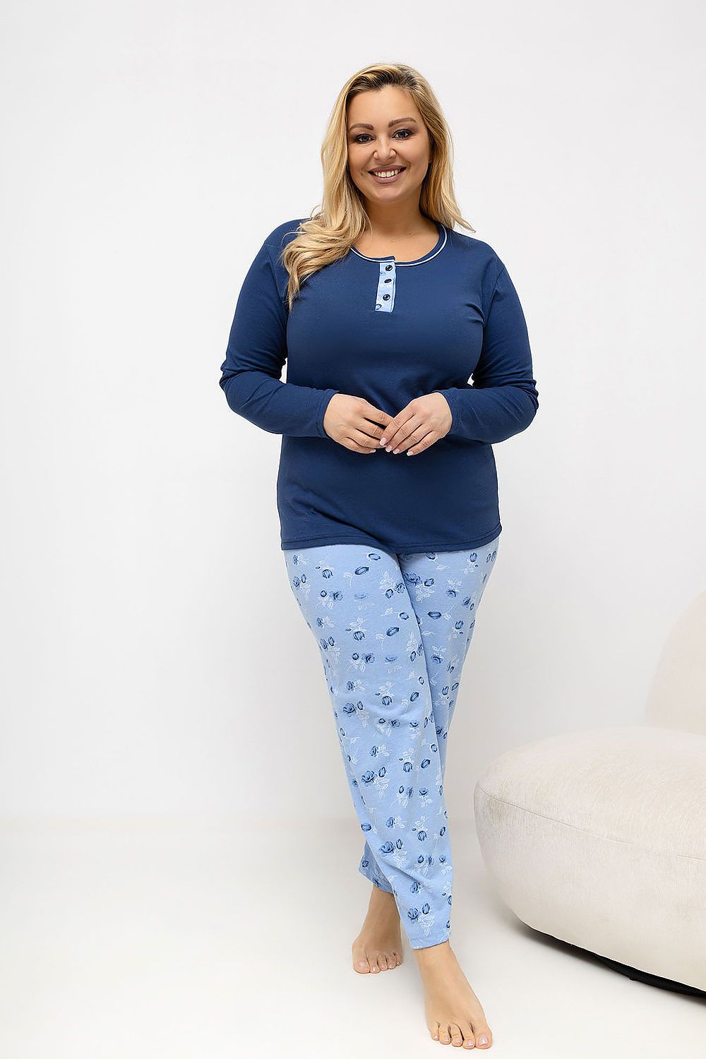  Plus Size Pajamas model 226132 Forever Pink 