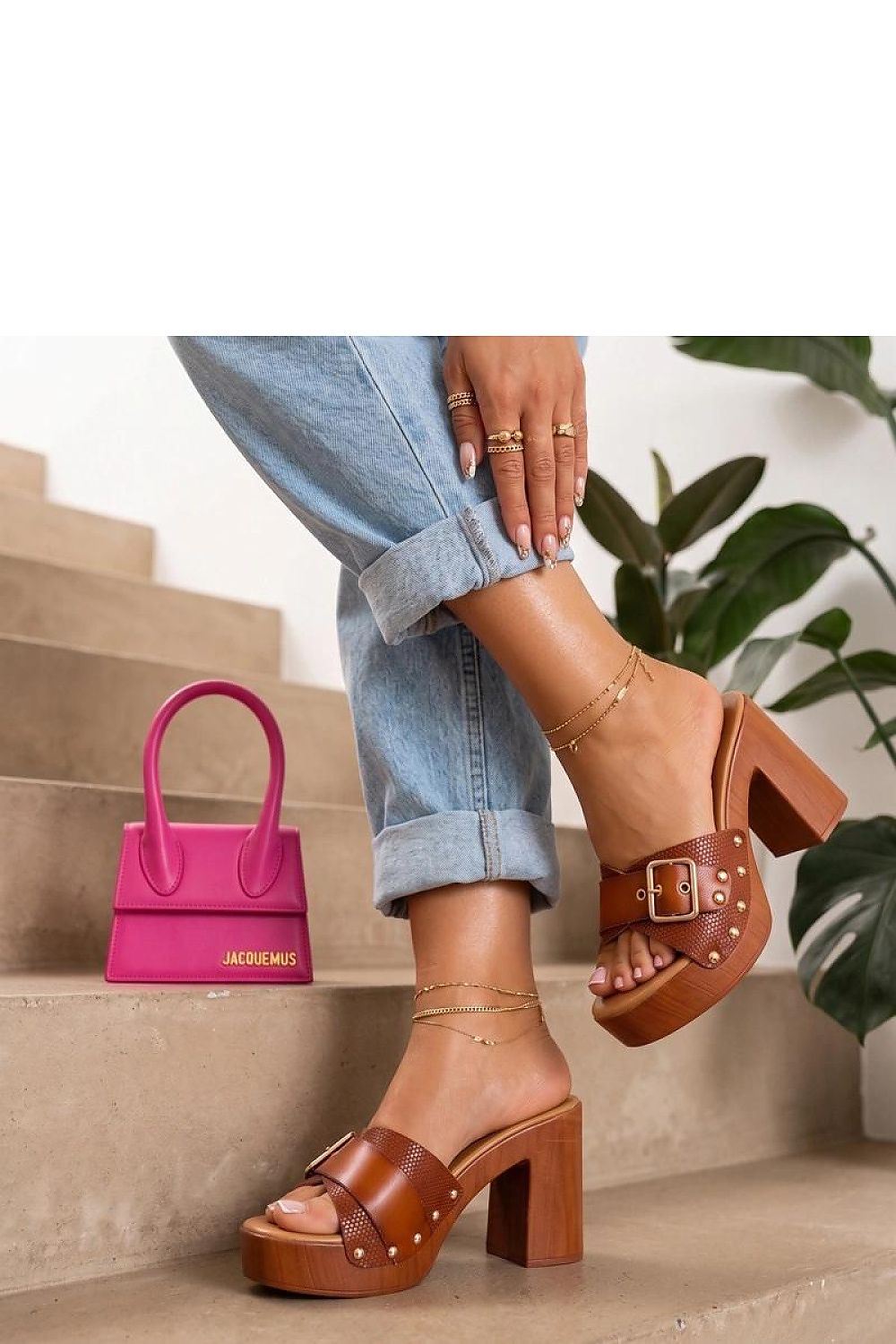  Heeled sandals model 229786 Solea 