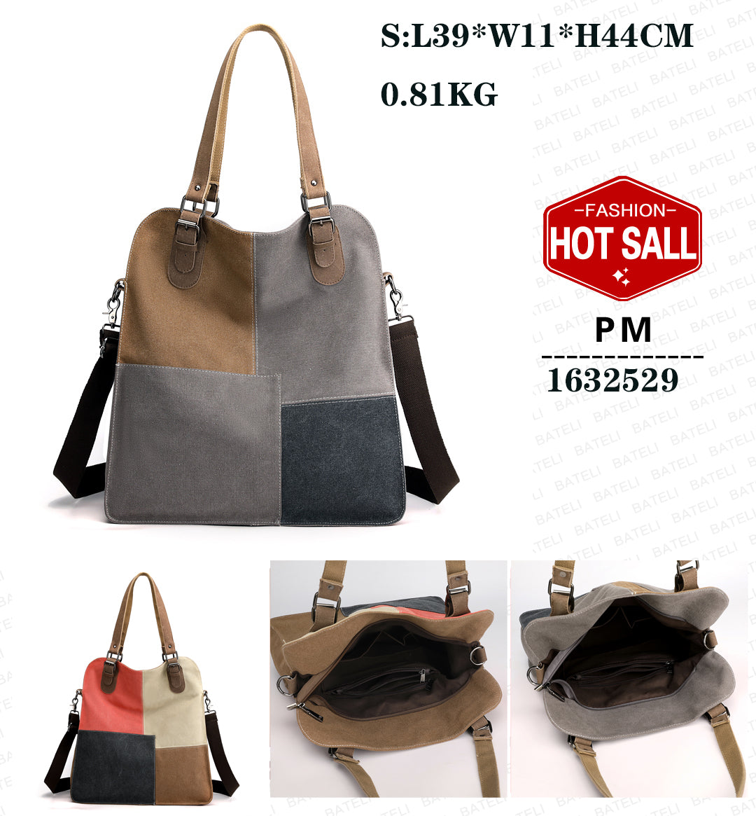 New Cotton Canvas Bag - March Canvas Diamond Cotton Canvas Bag Crossbody Fashion And High Quality
