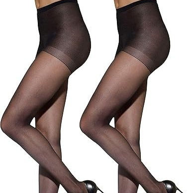 Women's Anti-hook Silk Thin High Transparent Black Sexy Pantyhose