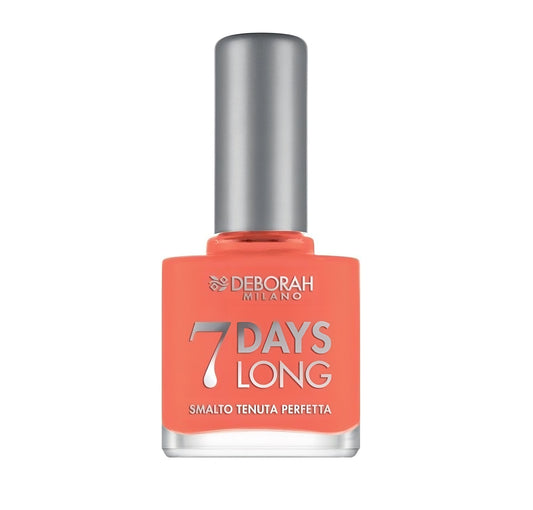 Deborah, 7 Day Long, Vitamins, Quick-Dry, Nail Polish, EN871, Apricot Range, 11 ml
