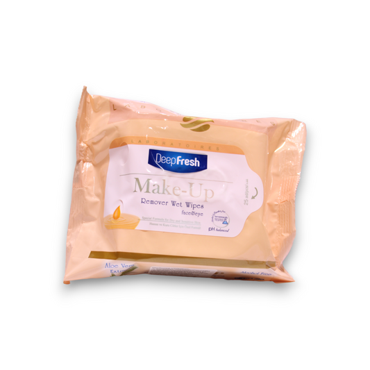 Deep Fresh, Make-up, Makeup Remover Wipes, 25 pcs