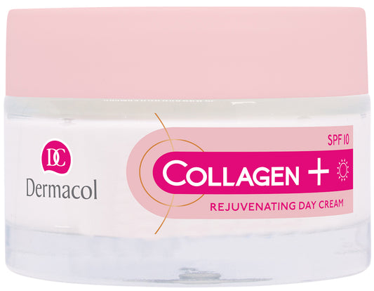 Dermacol, Collagen +, Hyaluronic Collagen, Lifting, Day, Cream, For Face, SPF 10, 50 ml