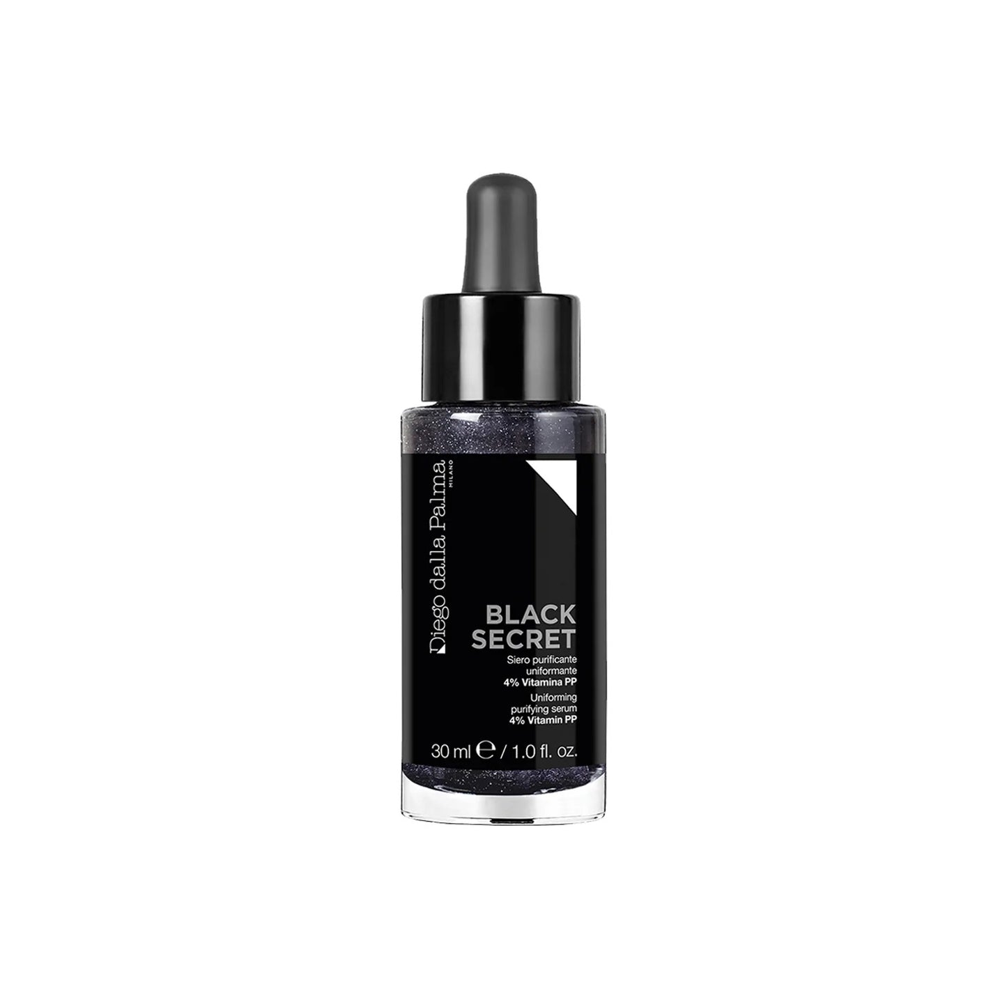 Diego Dalla Palma, Black Secret, Purifying, Serum, For Face & Neck, 30 ml *Tester