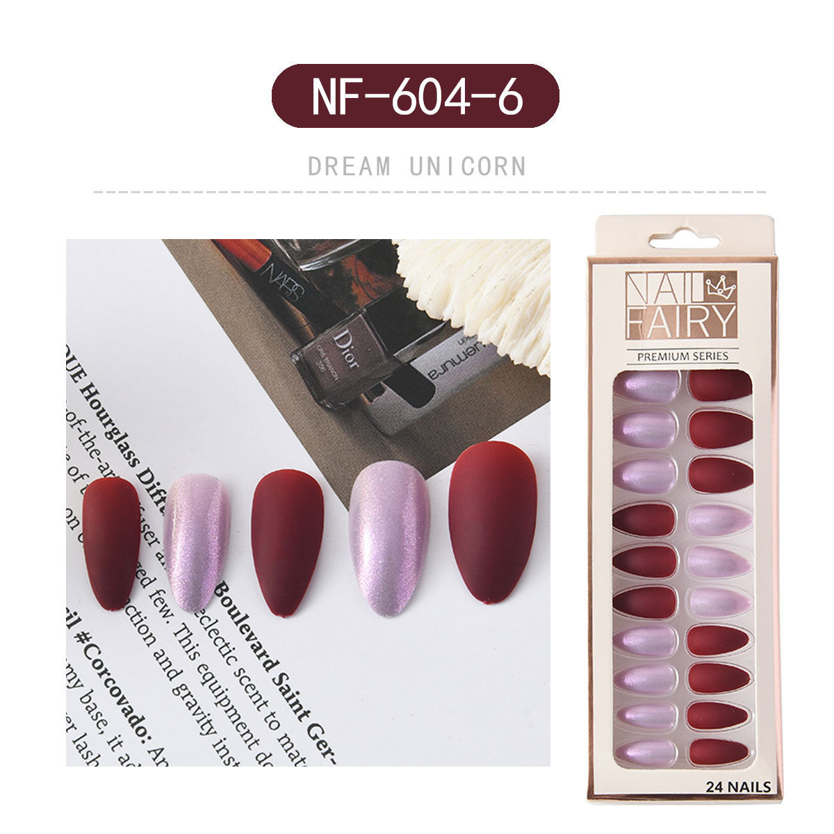 Reusable Nail Paste Finished Product For Wearing