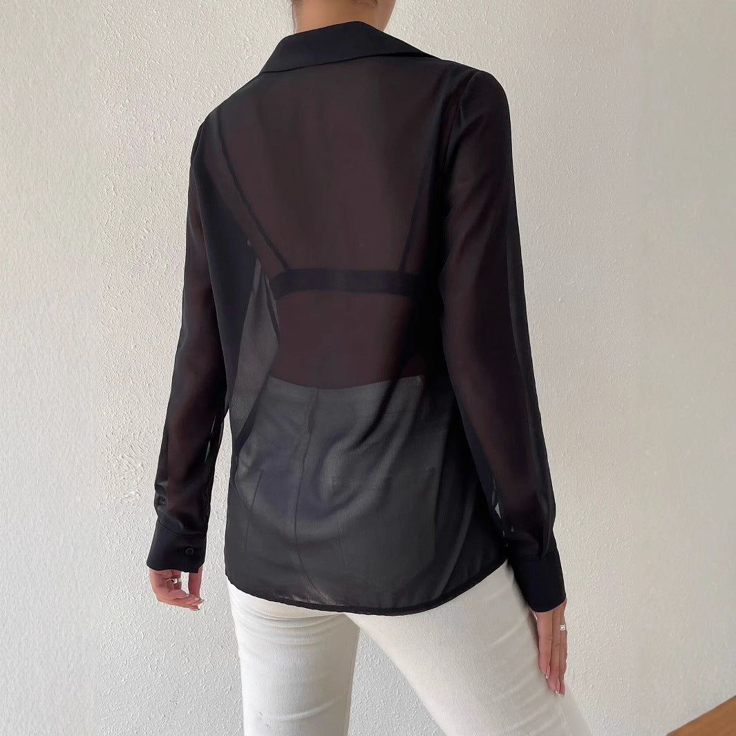 New Resort-style Thin Sun-protective Top Loose-fitting