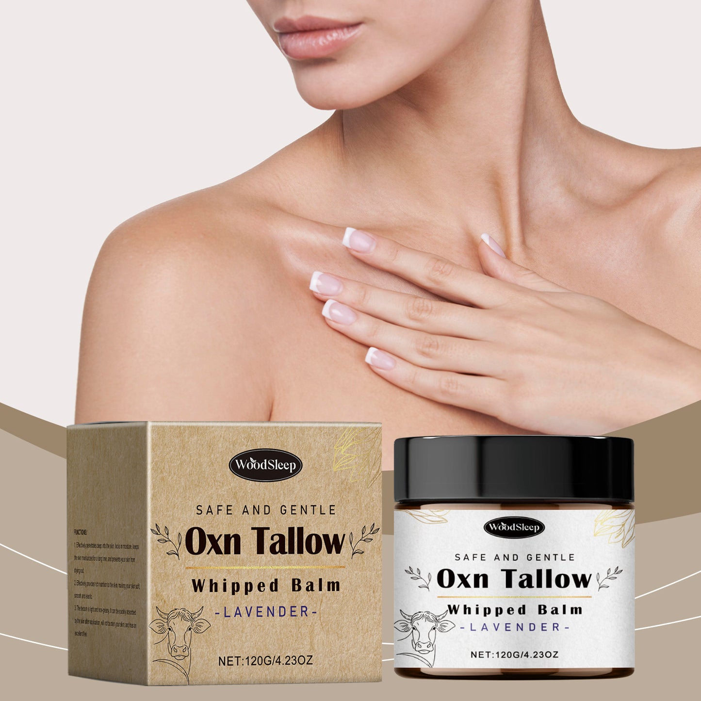 Gentle Moisturizing Cow Fat Skin Moisturizing Cream