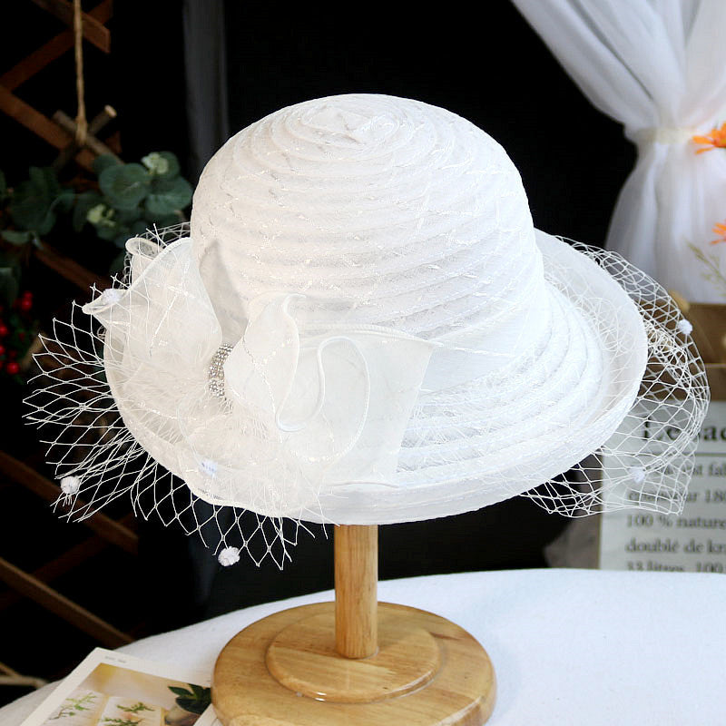 Curly Top Hat Travel Sun Protection Breathable Sun Hat