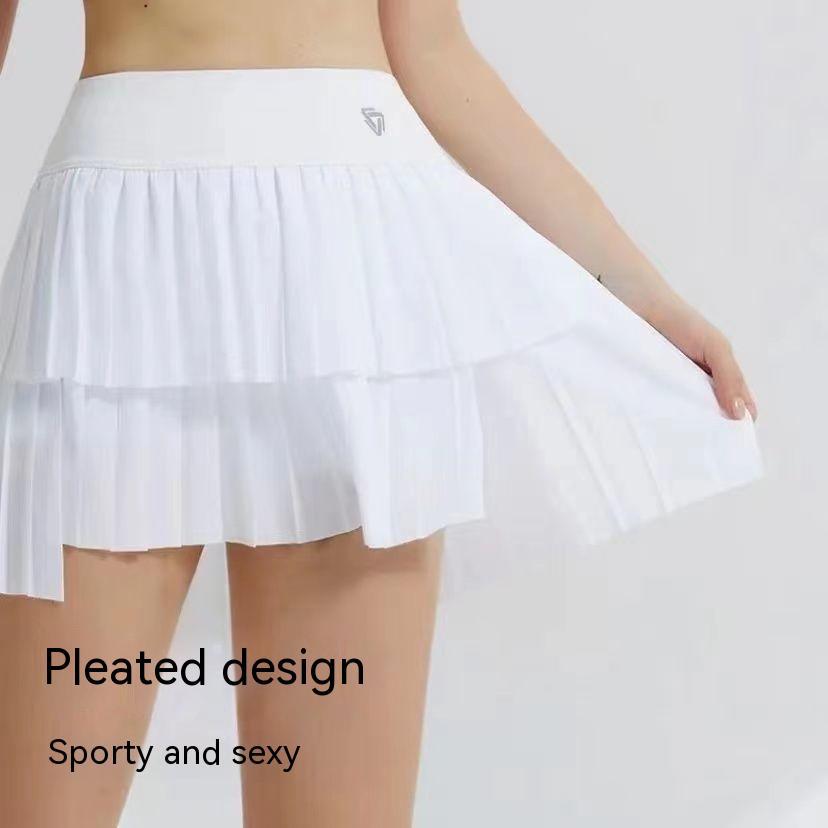 Sports Short Skirt Fake Two-piece Running Skirt