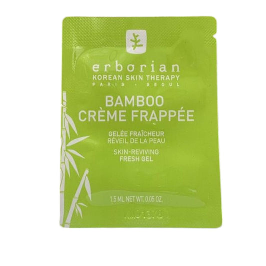 Erborian, Bamboo Creme Frappee, Hydrating, Gel, For Face, 1.5 ml *Sample