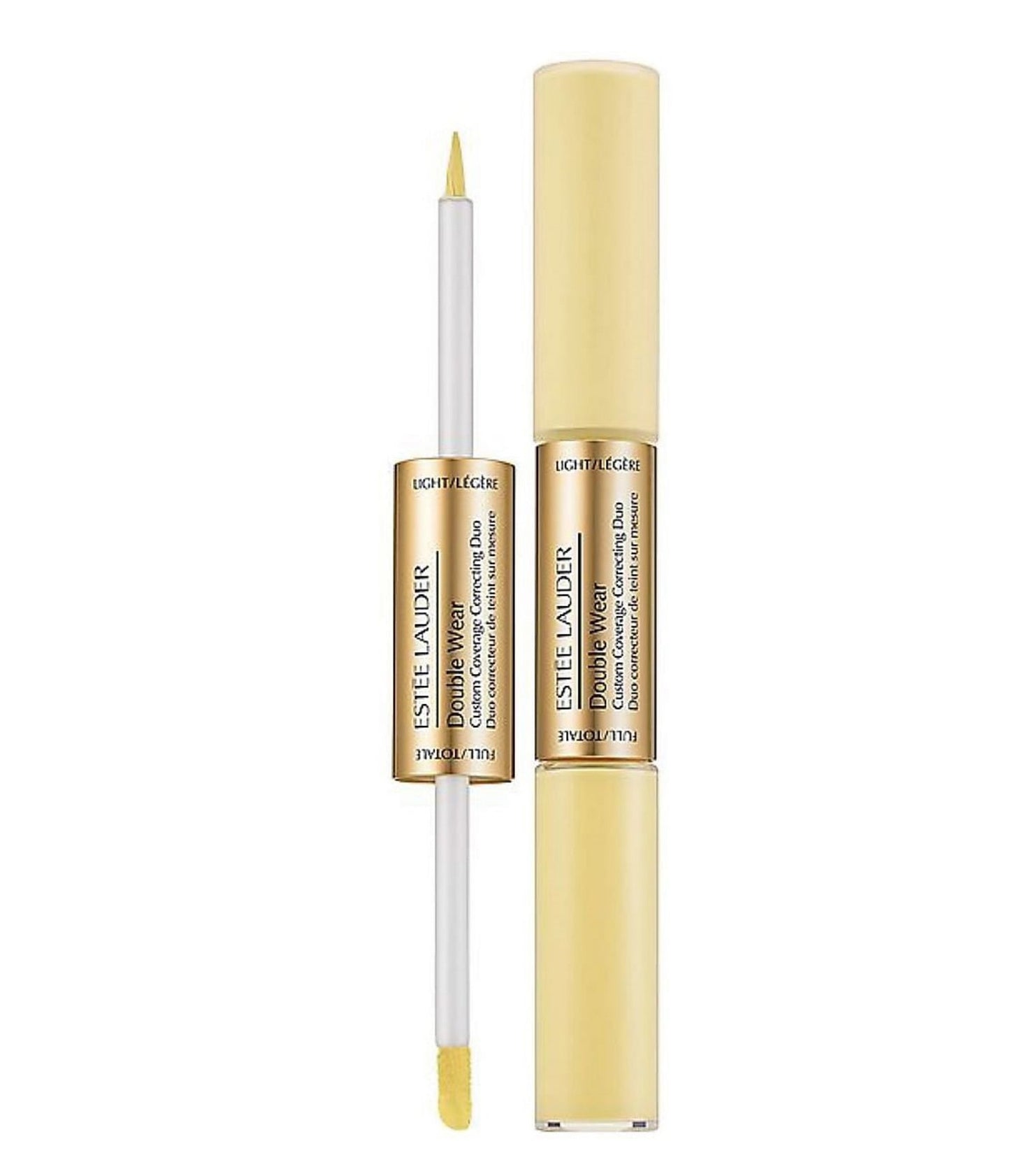 Estee Lauder, Double Wear Custom Coverage Correcting Duo, Liquid Concealer, Yellow, 14 ml