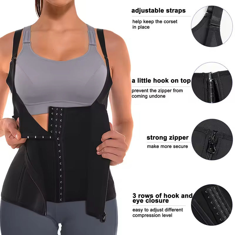 Waist Shaping Belt Waist Matching Dress Slim High-end Body Shaping Top