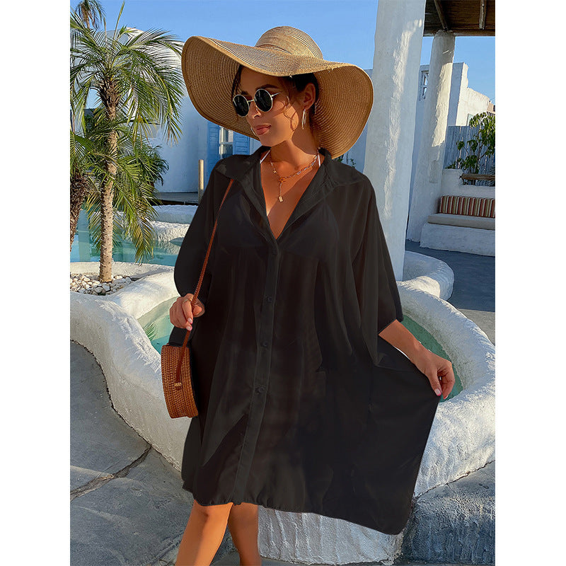 Loose All-match Single-breasted Sunscreen Jacket