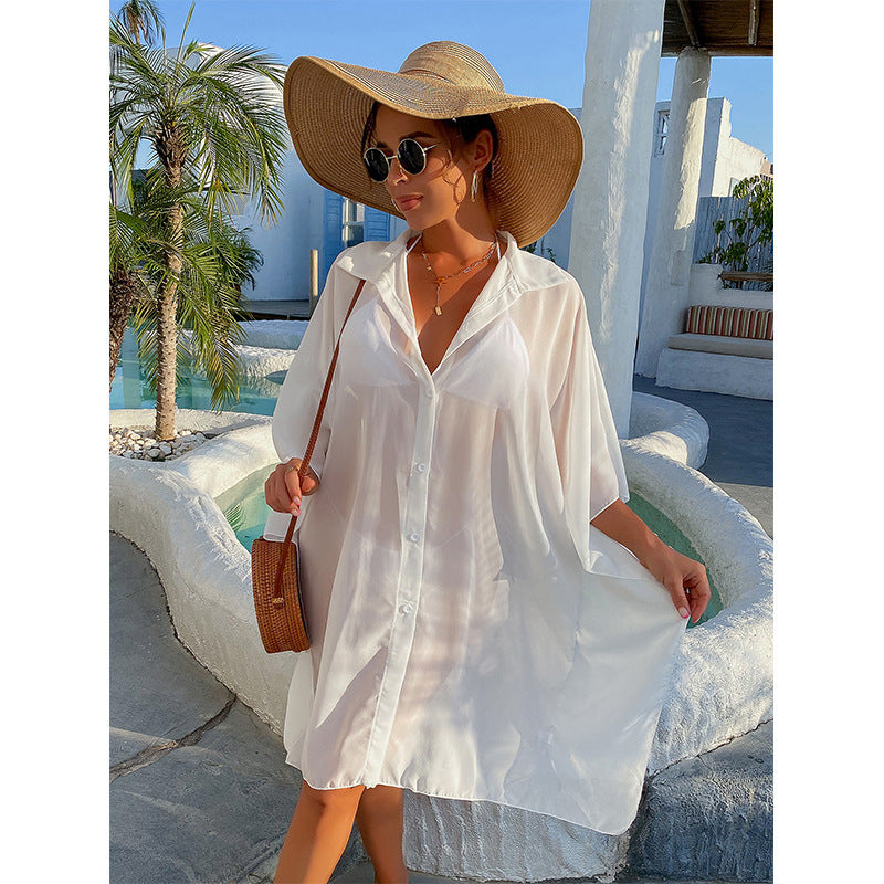 Loose All-match Single-breasted Sunscreen Jacket