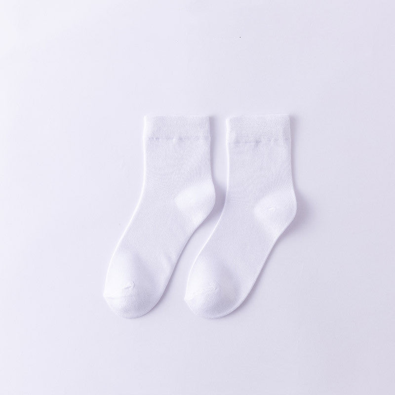 White Ladies Summer Thin Deodorant Sweat-absorbent Black Stockings