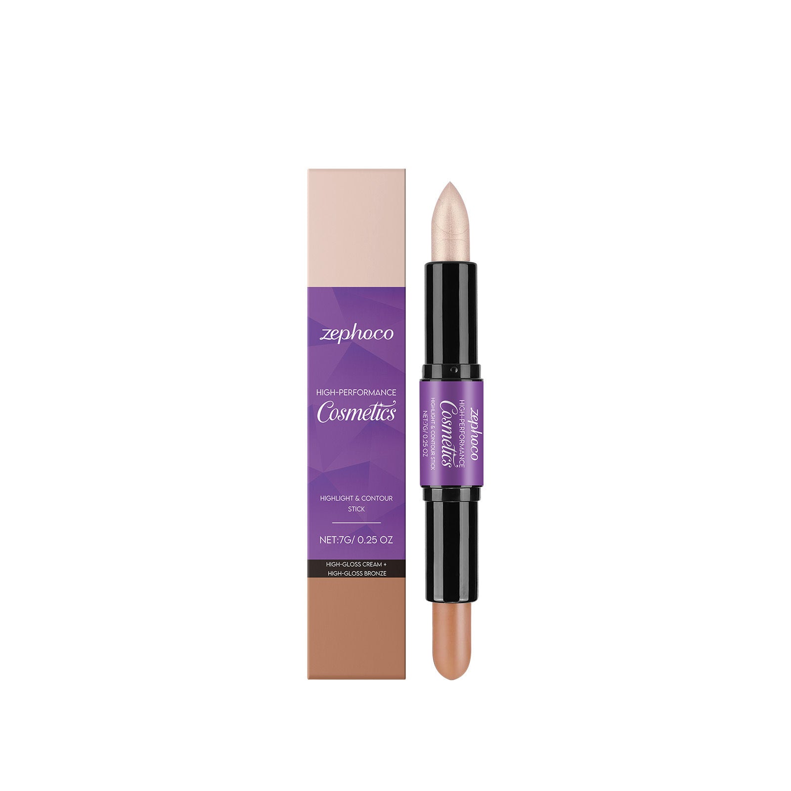 2-in-1 Cream Highlight Contour Stick Series