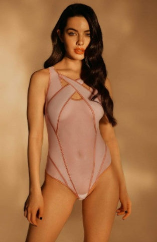 Mesh See-through Hollow Bodysuit