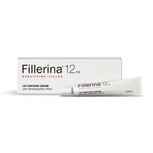 Labo, Fillerina 12HA Densifying Filler Grade 3, Hydrate & Firm, Cream, For Lips Contour, 15 ml
