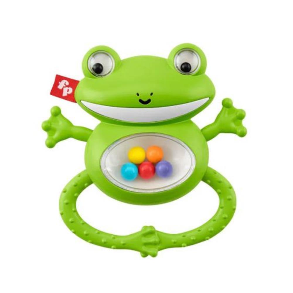Fisher Price, Fisher Price, Play Mirror With Hands-On Activities, Rattles With Teething Toy 2-In-1 , Unisex, 3+ months