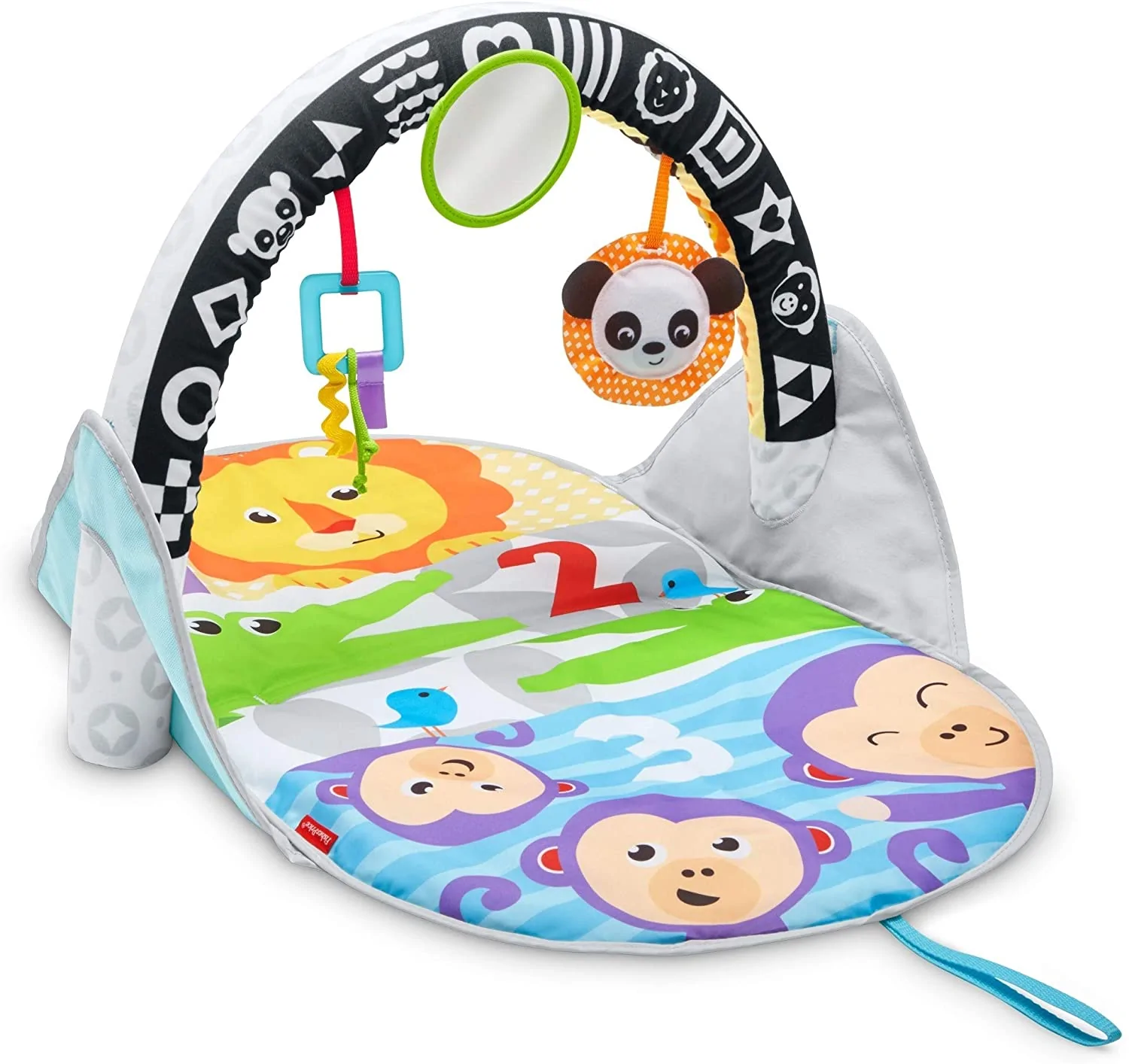 Fisher Price, Flip & Fun Activity Gym, Interactive Carpet, Unisex, 0+ months