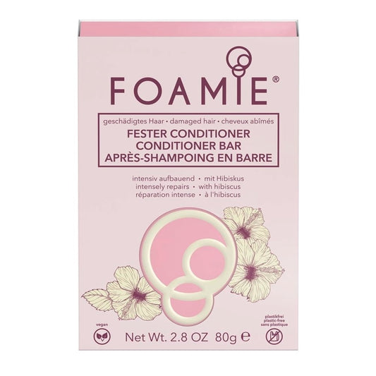 Foamie, Hibiscus, Hair Conditioner Bar, For Regeneration, 80 g