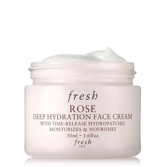 Fresh, Rose, Deep Hydration, Cream, For Face, 50 ml