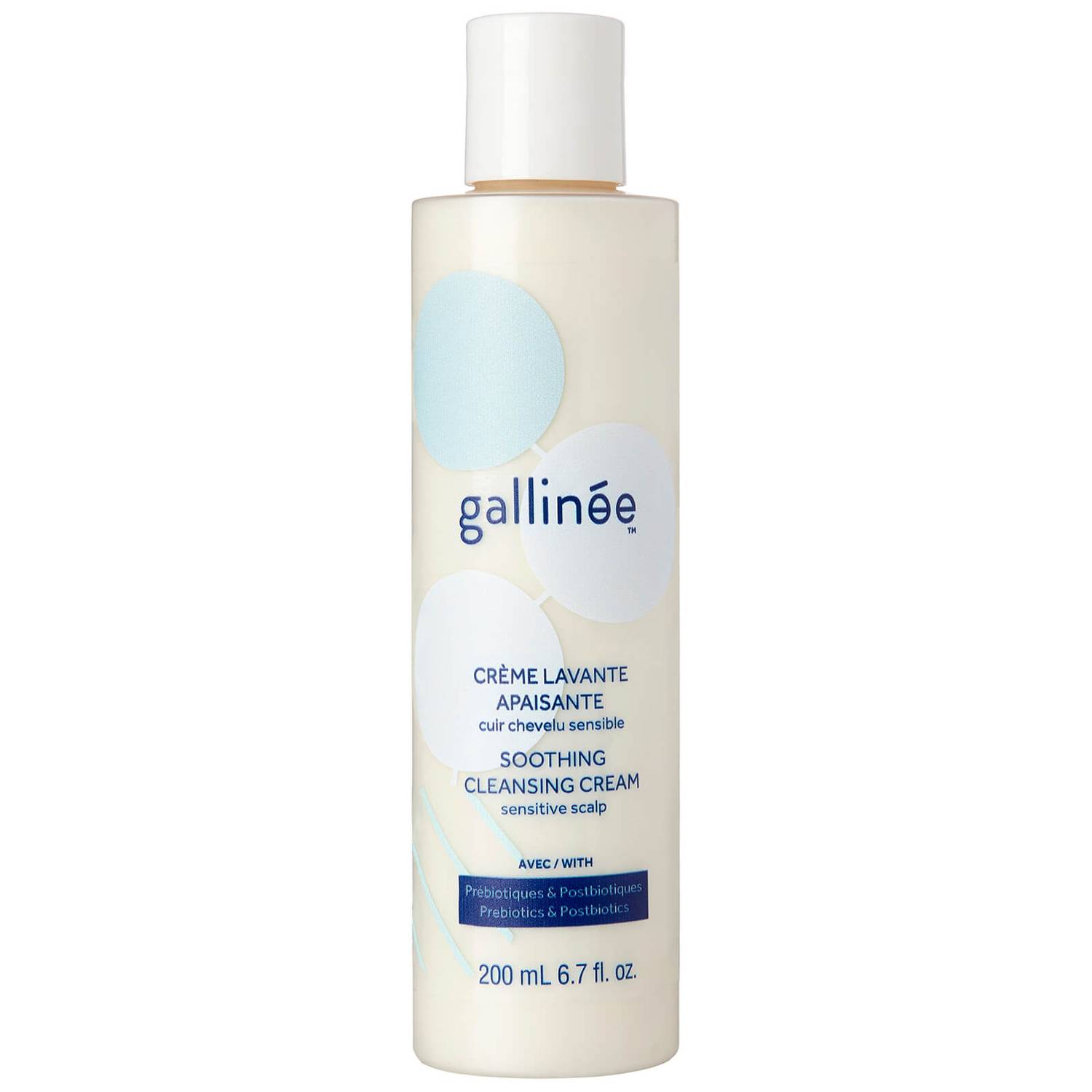 Gallinee, Hair Care, Prebiotics & Postbiotics, Hair Shampoo, For Calming, 200 ml *Tester