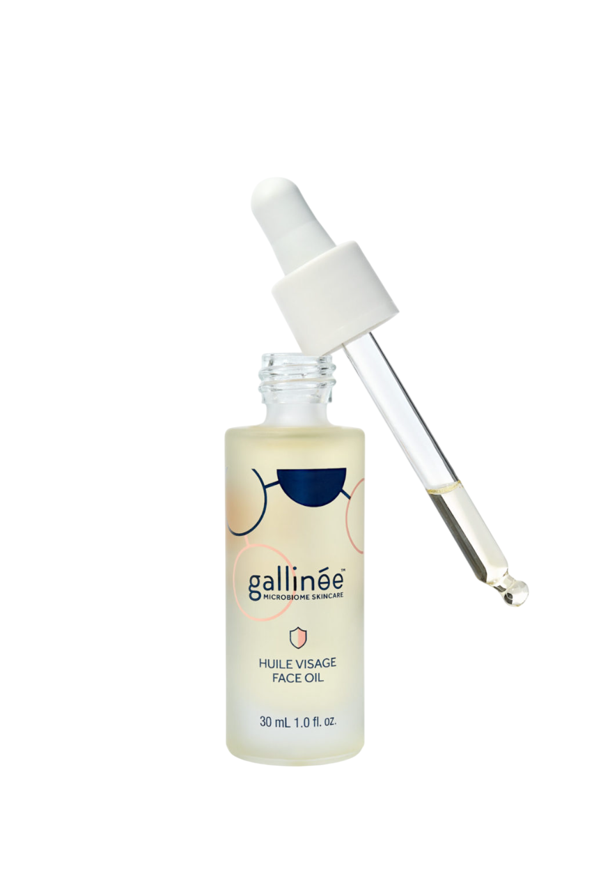 Gallinee, Microbiome Skincare, Prebiotics & Postbiotics, Nourishing, Oil, For Face, 30 ml
